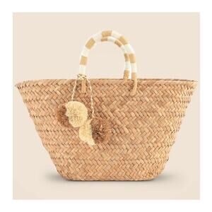 KAYU St. Tropez Straw Tote Bag